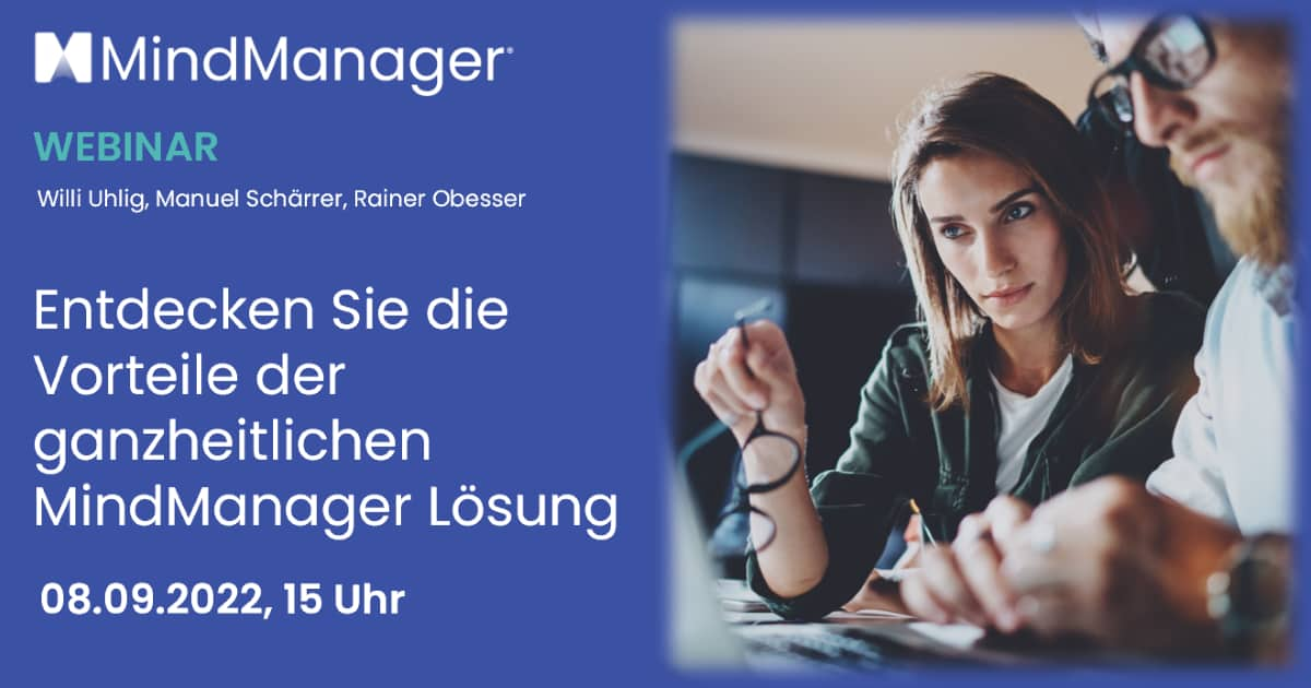 Entdecken Sie Vorteile der ganzheitlichen MindManager Lösung