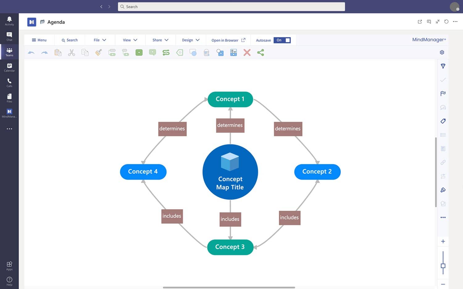 Mind Mapping Software – MindManager for Microsoft Teams